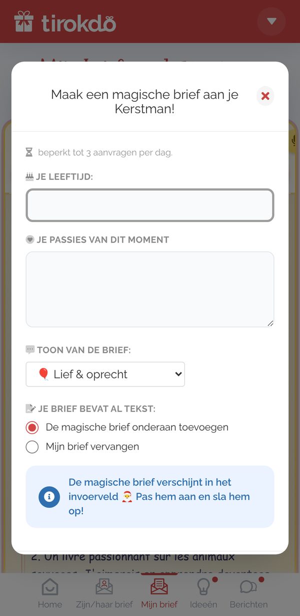 Een magische brief maken